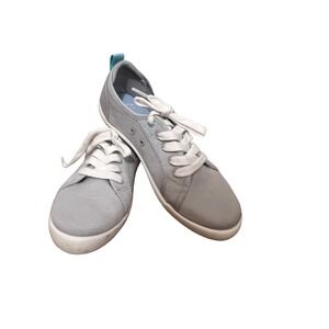 Dr. Scholl's Womens Jubilee Gray Canvas Casual and Fashion Sneakers Shoes Sz 7.5